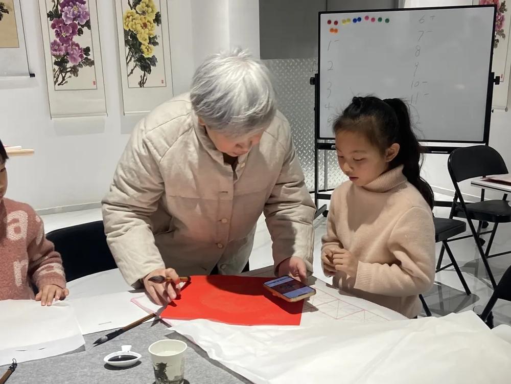 书法传承志愿者活动